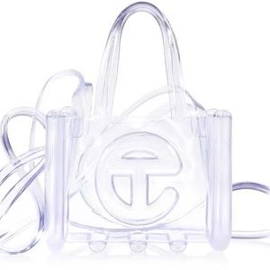 Telfar x Melissa - small jelly shopper tote - clear